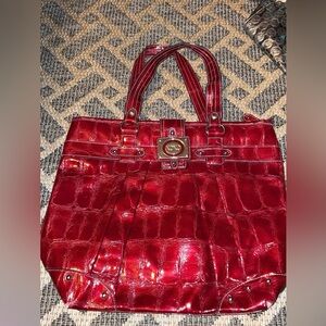 Xoxo Metallic Shoulder Bag